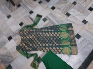 Banarsi Suit Green
