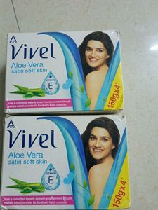 Vivel Aloe Vera Soaps -150gm(Pack Of 8)