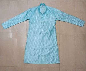 Men's Light Blue Patterned Kurta🟦💥