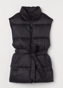 H&M Tiebelt Puffer Vest