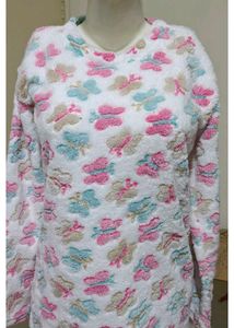 Cute Butterfly Print Pajama Set