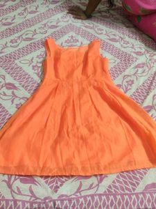 Orange 🧡 Colour Gown