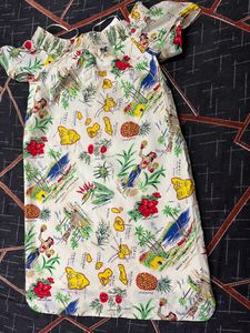 Off Shoulder Dress With Tag