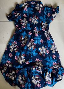 Floral Print Shirt Dress