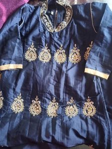 ETHNIC SILK GOWN