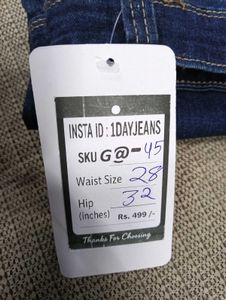 G@45 Size-28 Cargo Jeans