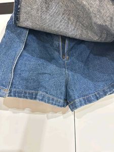 Denim Skort