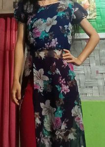 Floral Chiffon Dress