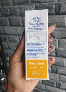 Nivea Shine Control Sunscreen Spf 50