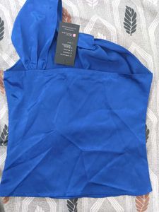BRAND NEW SATIN OFF SHOULDER TOP