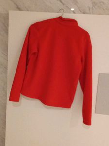 Red Pullover Jacket For Boys Age 8-10