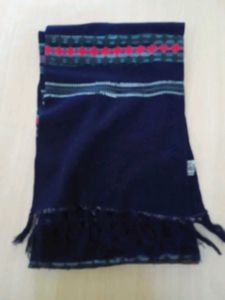Stylish Navy Blue Scarf
