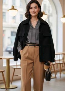 BERSHKA Overshirt Jacket