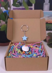 💙 Headphones Penguin Keychain 💙