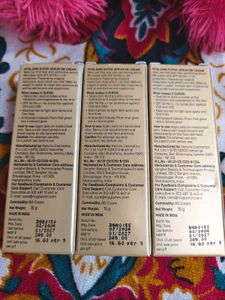 MyGlamm Bb Cream - 201 Pine  Pack 3