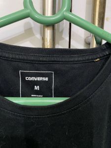 Round Neck T Shirt Black