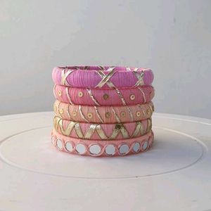 Baby Pink Bangles