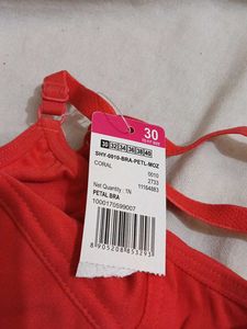 Comfortable Coral Bra