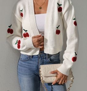printesty Cute Cherry Cardigan