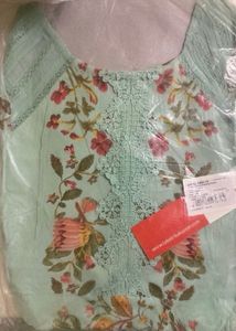 LABEL RITU KUMARFloral Print Fit &amp; Flare Dress