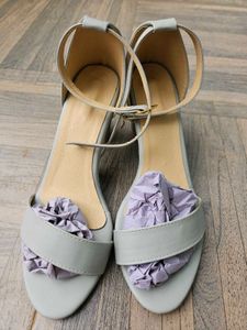 Grey Elegant Heels