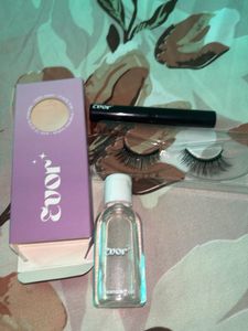 Evor Beauty Real Eyelashes Magnetic With Liner