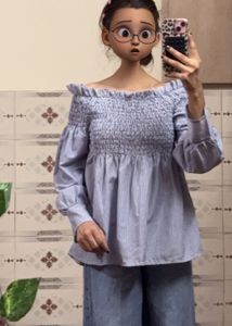 Stretchable off shoulder Dress🩷