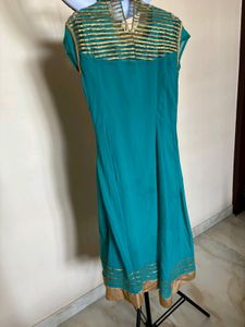 Beautiful Work Kurta Set With Inner And Sharara