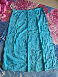 CYAN COTTON PETTICOAT