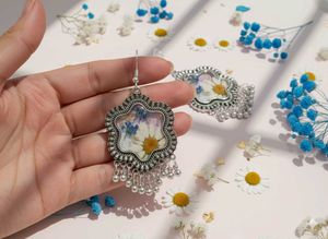 Floral Drop Earrings