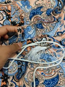 Paisley Print Dress