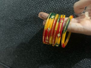 Colorful Lac Bangles