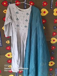 Elegant Grey Kurta