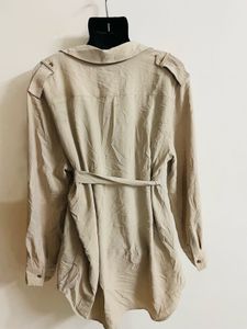 Calvin Klein Shirt Dress With Belt