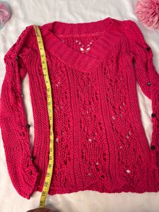 Pink Top Winter