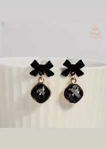 Bow Drop Earrings