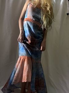 Tie-dye Maxi Dress