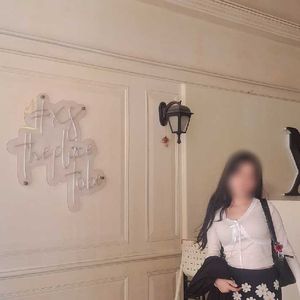 Cream Lace Trim Top - XS S