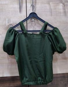 Green A- Line Top 👕
