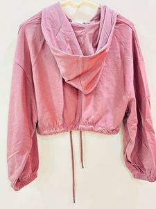 Zudio Crop Hoddie Sweatshirt
