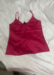 Fuschia Pink Forever 21 Top