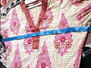 Floral Print Kurta