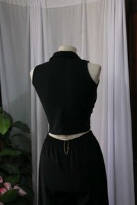 Black Crop Top