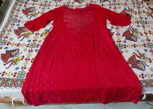 Red Kurta