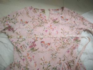 Pink Floral Frock