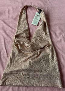 Sparkly Halter Top