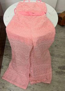 Pink Lace Jumpsuit💗
