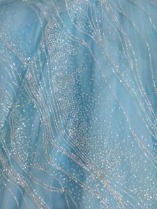 Blue Tulle Party Dress