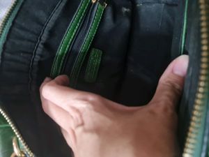 Mirragio Green Satchel bag