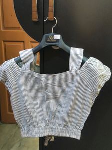 Sweetheart Neck Crop Top